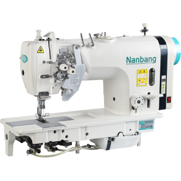 Integrated Big Hook Double Needle Lockstitch Sewing Machine